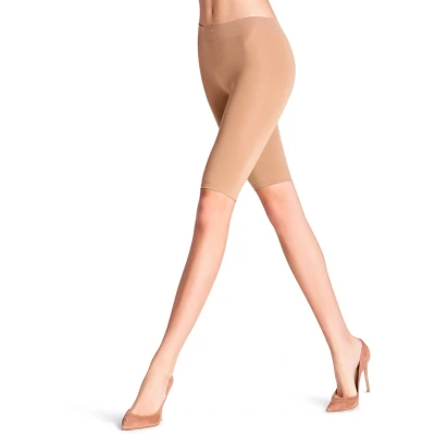 Afbeelding van FALKE Bike mat nylon biker shorts dames beige Maat S
