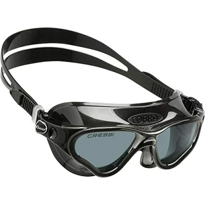 Image de Cressi swim cobra lunettes de natation rouge foncé