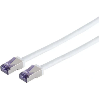 Afbeelding van Lanview LVN CAT6A FLEX 50CMWH netwerkkabel Wit 0,5 m S/FTP (S STP)