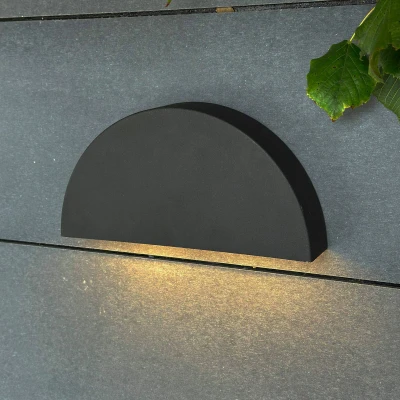 Afbeelding van Dyberg Larsen Scott buitenwandlamp mat zwart
