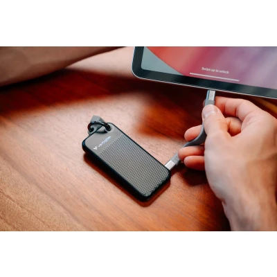 Afbeelding van Verbatim Pocket SSD USB 3.2 Gen 2 1TB Zwart/Grijs