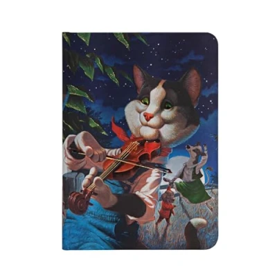 Afbeelding van Hardcover Journals, Cat and the Fiddle, Lined Merrymakers