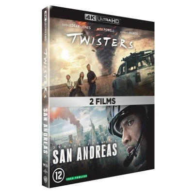 Image de Warner Home Video Twisters + San Andreas 4k Blu ray
