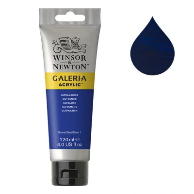 Image de Winsor &amp; Newton Galeria peinture acrylique (120 ml) 660 outremer