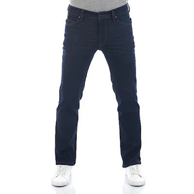 Afbeelding van Mustang Heren Jeans Broeken Tramper regular/straight Fit Blauw Volwassenen Denim Jeansbroek