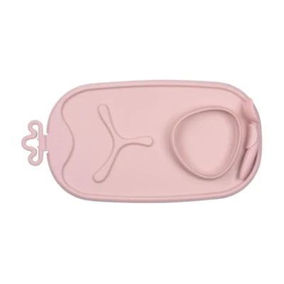Afbeelding van b.box Roll + Go placemat Leuke placemats voor Baby&#039;s en Peuters, Driedelige Verdeler Kom Reisvriendelijk Geschikt de Meeste Kinderstoelen