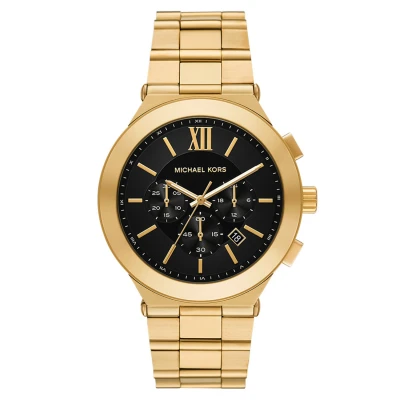 Afbeelding van Michael Kors Heren horloge goudkleurig met band