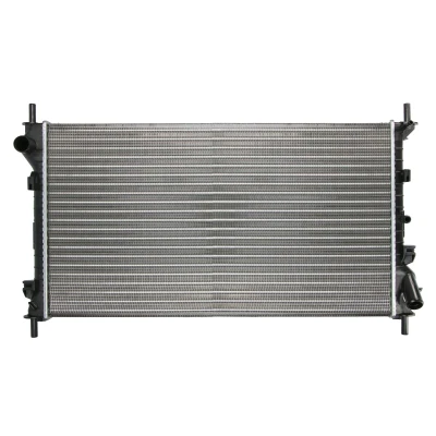 Afbeelding van NRF 53713A Radiateur Aluminium 702mm 386mm 34mm Met aanbouwdelen Koelribben gesoldeerd FORD: Transit Connect Mk1 Van, Tourneo