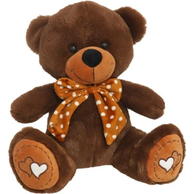 Afbeelding van Teddybeer donker bruin 24 CM