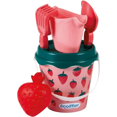 Afbeelding van Ecoiffier Strandset Aardbei, 6dlg.