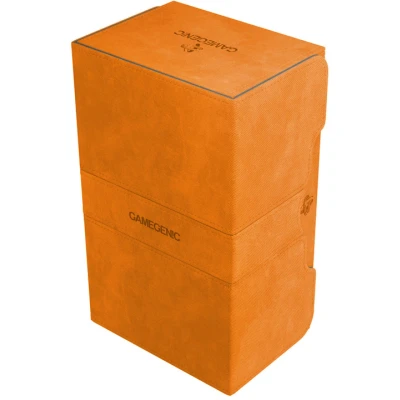 Afbeelding van Gamegenic Stronghold 200+ XL oranje hamerbox