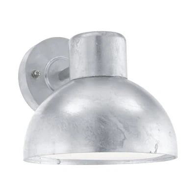 Afbeelding van EGLO Entrimo Buitenverlichting IP44 Wandlamp 1 Lichts Thermisch Verzinkt Wit