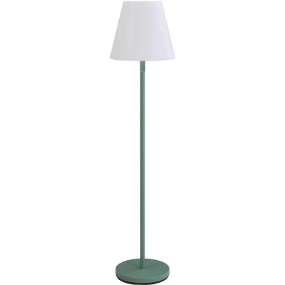Afbeelding van Vloerlamp Groen Staal/Kunststof Buitenlamp 35x35x150cm Stella Giga Meubel