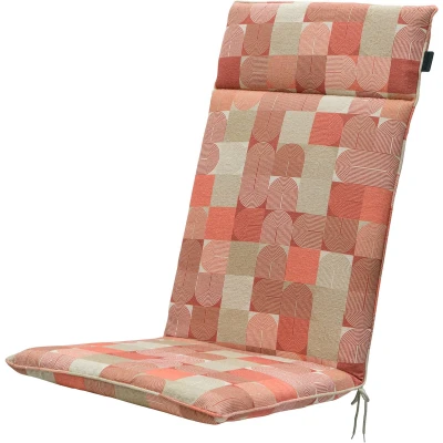 Afbeelding van Madison Tuinstoelkussen hoge rug 50x120 cm universeel Jacky terra water repellent co