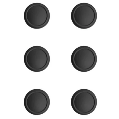 Image de Skull &amp; Co. Couvre joystick de rechange pour Nintendo Switch et OLED (pièces réparation) (Noir)