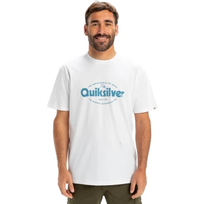 Afbeelding van Quiksilver Shape ALL DAY Tshirt print, Heren, Maat: Medium, Wbb