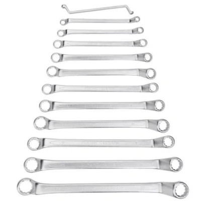 Afbeelding van NEO TOOLS 09 952 Tweezijdige ringsleutelset 6x7, 8x9, 10x11, 12x13, 14x15, 16x17, 18x19, 20x22, 21x23, 24x27, 25x28, 30x32 mm 12 Chroom vanadium staal