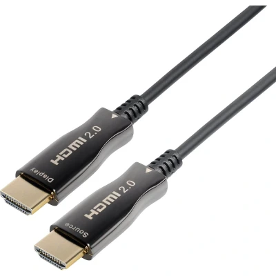 Afbeelding van HDMI active optical cable (AOC) HDMI2.0 (4K 60Hz + HDR) 100 meter
