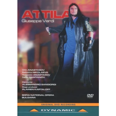 Afbeelding van Orchestra &amp; Chorus Of The Sofia Opera, Alessandro Sangiorgi Verdi: Attila (DVD)