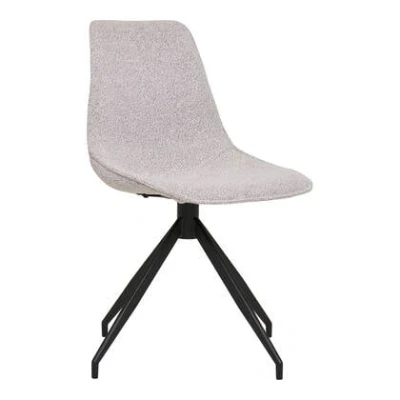 Afbeelding van House Nordic Eetkamerstoel Monaco Swivel Bouclé Zand