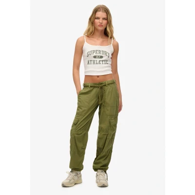 Afbeelding van Superdry Cargobroek, Dames, Maat: 28, Grün