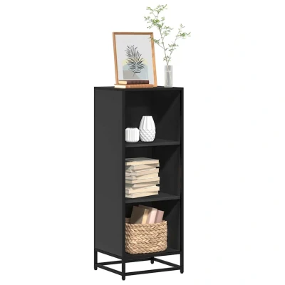 Afbeelding van vidaXL Boekenkast 40x35x107,5 cm bewerkt hout zwart