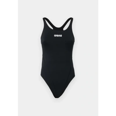Afbeelding van Arena Womens TEAM Swimsuit SWIM TECH Solid Badpak, Dames, Maat: 42, Black white