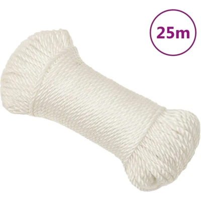 Afbeelding van vidaXL Werktouw 3 mm 25 m polypropeen wit