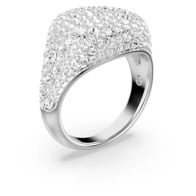 Afbeelding van Swarovski dames Metero ring met kristal 60 in de kleur Zilver