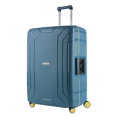 Afbeelding van CarryOn Steward TSA Reiskoffer 100 liter Grote koffer 75cm met kliksloten Blauw