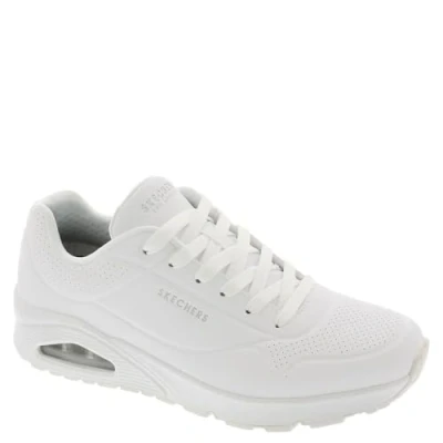Afbeelding van Skechers Wide Fit UNO Sneakers laag white, Heren, Maat: 48.5, White Kunststof