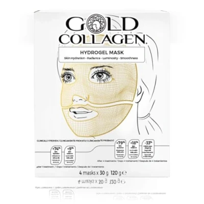 Afbeelding van Gold Collagen Hydrogel Mask