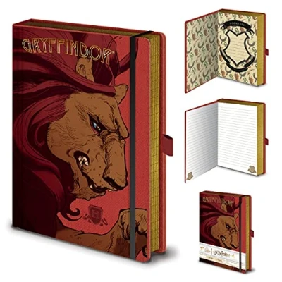 Afbeelding van Harry Potter Intricate Houses Gryffindor Premium A5 Notitieboek