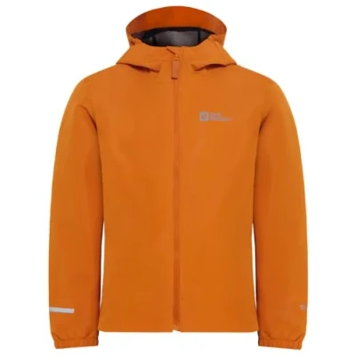 Afbeelding van Jack Wolfskin Flaze Regenjas voor kinderen, Maat: 140, Soft amber