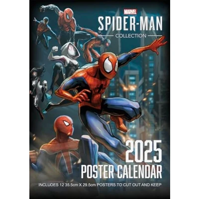 Afbeelding van Spider Man 2025 Wandkalender 30 x 42 cm