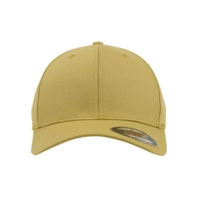 Image de Flexfit Casquette de baseball unisexe Wooly Combed Curry, XXS/XS, (Jeune), jaune, taille unique