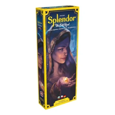 Afbeelding van SPACE Cowboys, Splendor The Silk Road (Die Seidenstrasse) uitbreiding familiespel 2 4 spelers, vanaf 10 jaar, 45 minuten, Duits, meertalig