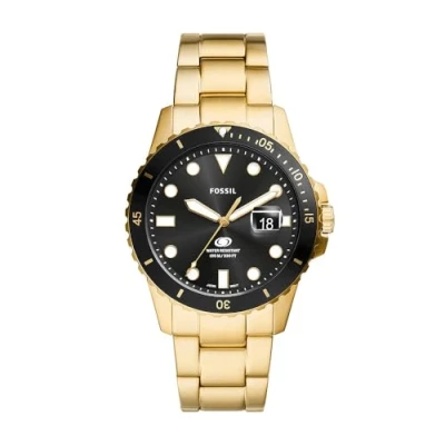 Afbeelding van Fossil Horloge goldcoloured, Heren, Maat: One Size, Gold coloured