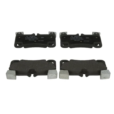 Afbeelding van BOSCH 0 986 494 205 Remblokkenset Low Metallic Met anti kreukplaat VOLKSWAGEN: Touareg I, AUDI: Q7, PORSCHE: Cayenne