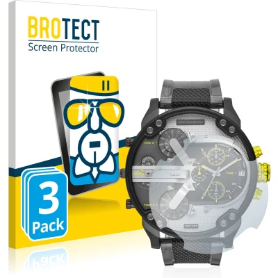 Afbeelding van BROTECT AirGlass kogelwerende glasfolie, Smartwatch beschermfolie, Transparant