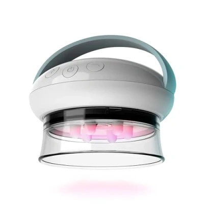 Afbeelding van HoMedics CELL600 anti cellulitis Cups Massage Driedelige Cupping Set Infrarood Warmte Vacuümstimulator