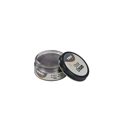 Afbeelding van TRG schoencrème met bijenwas antiek zilver 50 ml