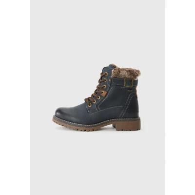 Afbeelding van TOM TAILOR 4290220003 modieuze dameslaarzen, Navy Blauw