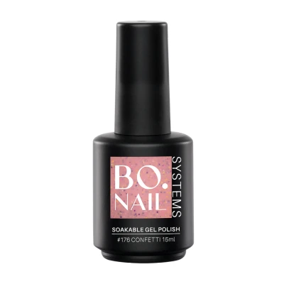 Afbeelding van BO.NAIL SYSTEMS BO Soakable Gel Polish #176 Confetti 15ml