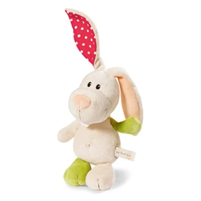 Afbeelding van NICI 39685 Knuffeldier konijn Tilli 25 cm pluche dier voor baby&#039;s, peuters en alle liefhebbers beige 1 stuk (1 stuk)