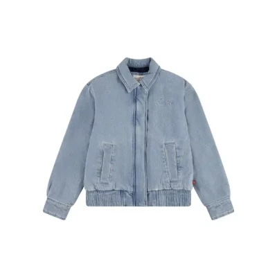 Afbeelding van Levi&#039;s Retro Trucker Jas voor kinderen, Maat: 158, Desert sky