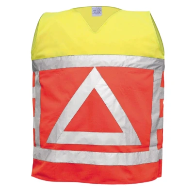 Afbeelding van OXXA 0125 Verkeersregelaarsvest POLLUX Mannen Oranje/Geel XL/XXL