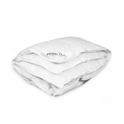Afbeelding van 4 seizoenen Dekbed Natural Duck Donzen 90% 240x200 cm (Lits Jumeaux) 275 gr (175 + 100 gr) Discounter.nl