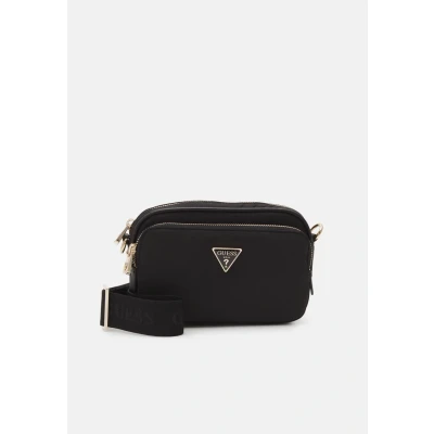 Afbeelding van Guess Gemma Crossbody Camera Schoudertas, Dames, Maat: One Size, Black