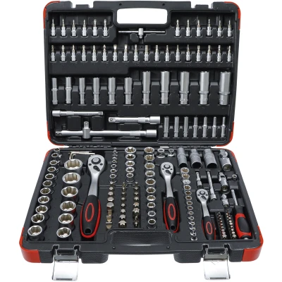 Afbeelding van BGS Dopsleutelset 1/4&quot;, 3/8&quot; en 1/2&quot; 172 delig